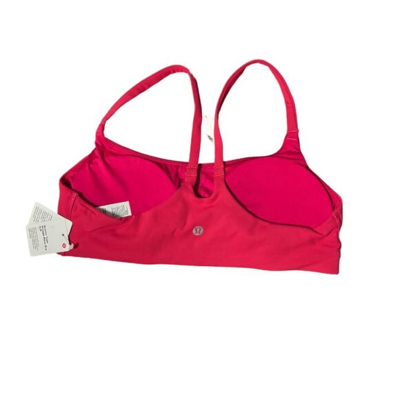 Lululemon Wunder Train Strappy Racer Bra *Light Support, A/B Cup Passionate NWT - Picture 4 of 6